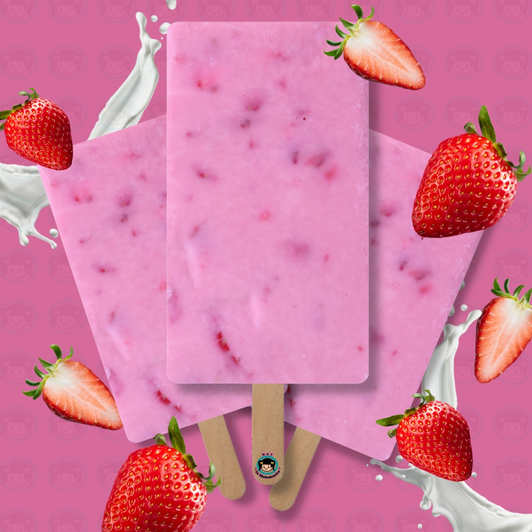 Paleta de Fresa