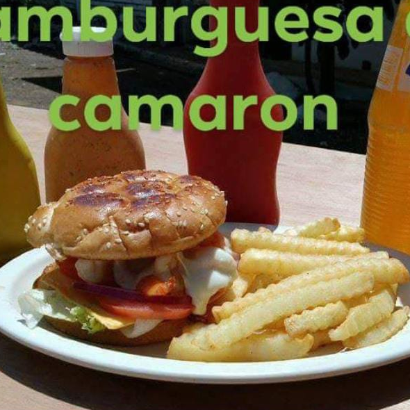 Hamburguesa de Camarón