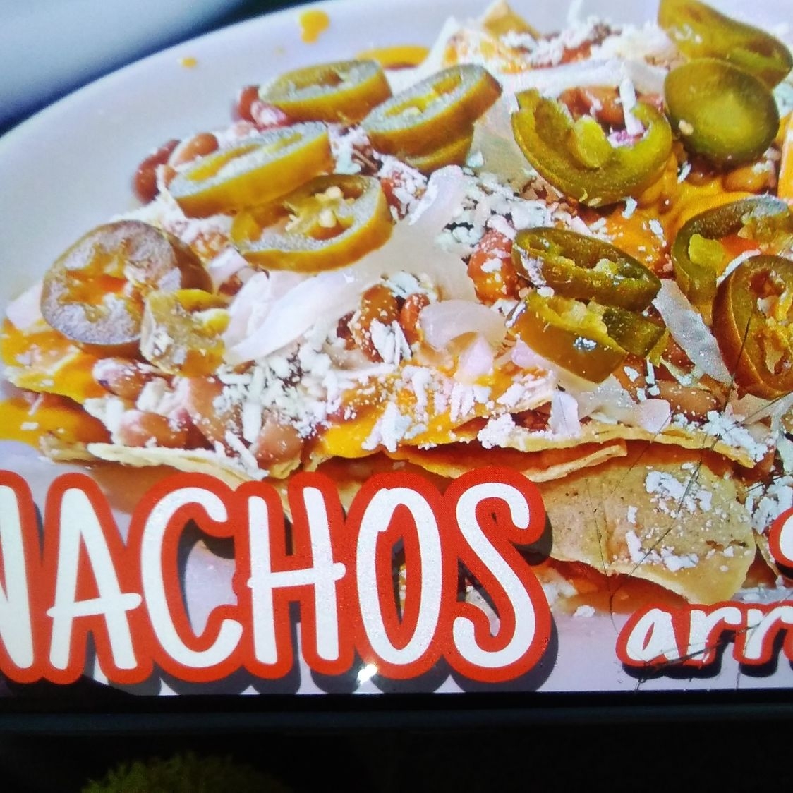 Nachos con arrachera