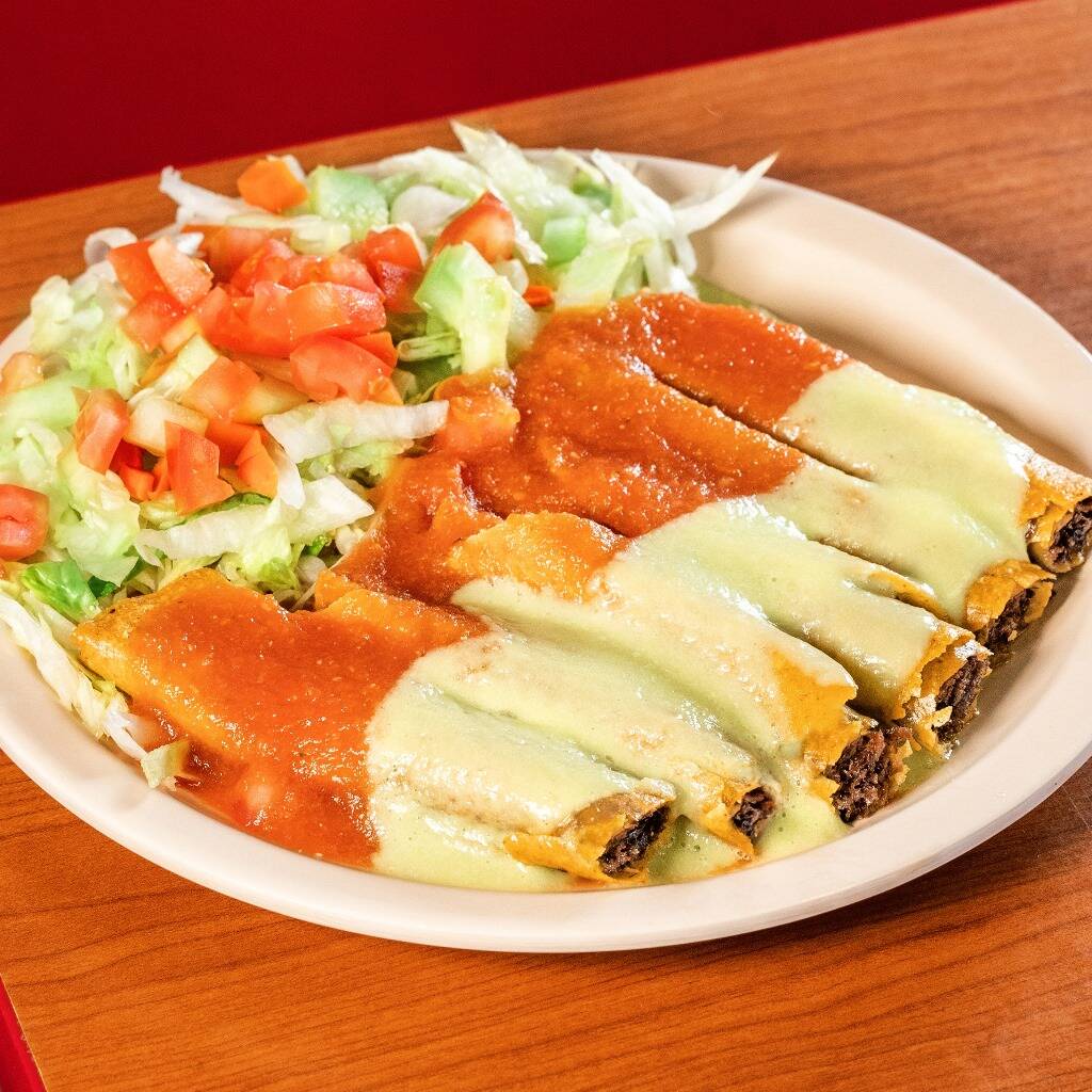 Flautas de carne