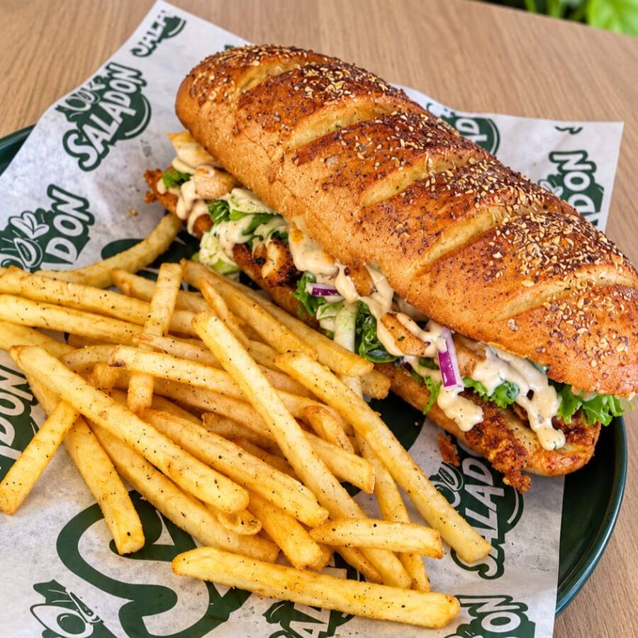 BAGUETTE DE ENSALADA CESAR