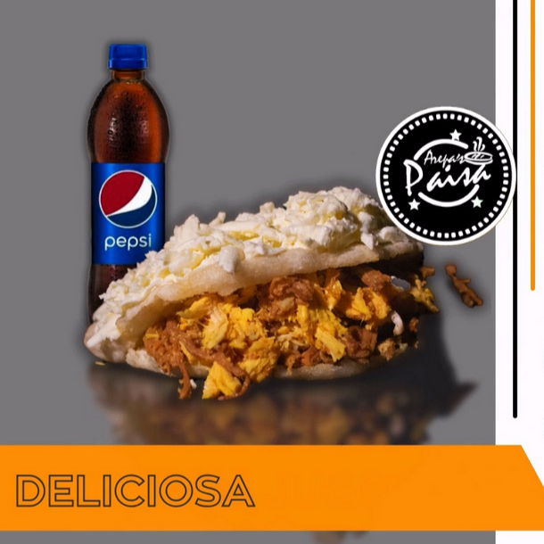 Combo Arepa Mixta Queso