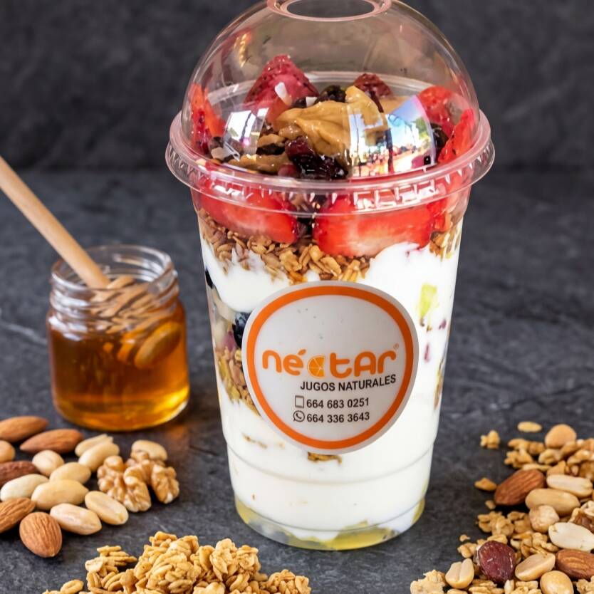 Yogurth Griego con Fruta