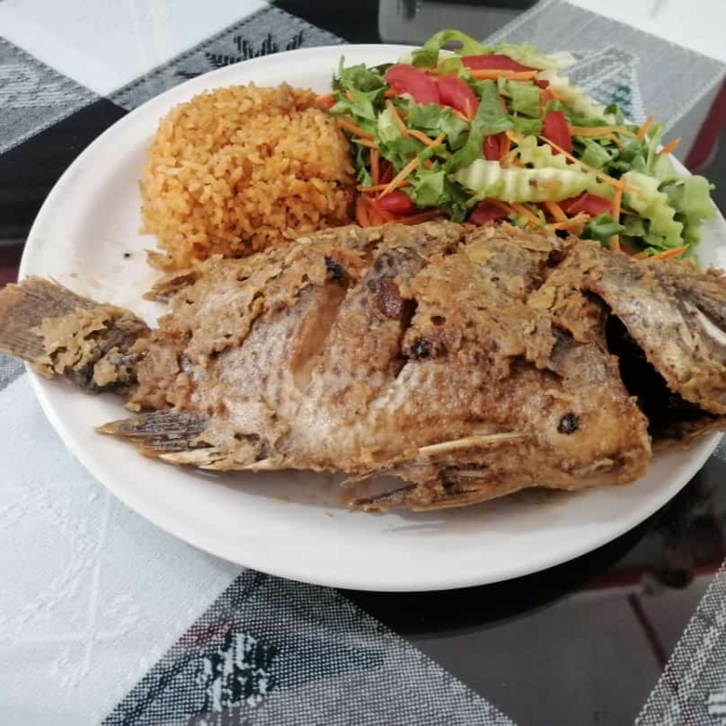 Mojarra al Mojo de Ajo