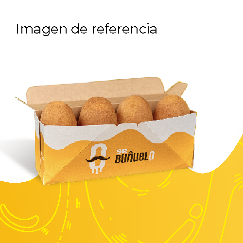 Caja X 4 Buñuelos Tradicionales