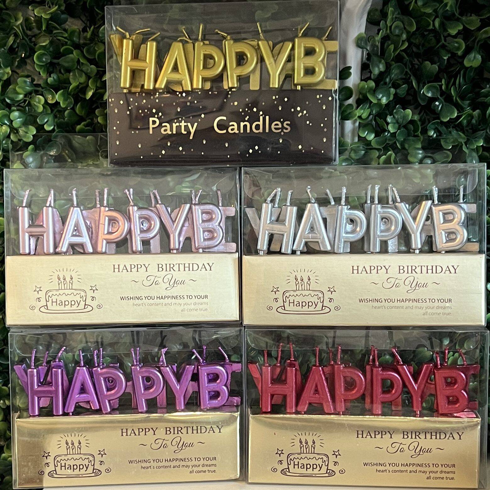 Velas Happy Birthday