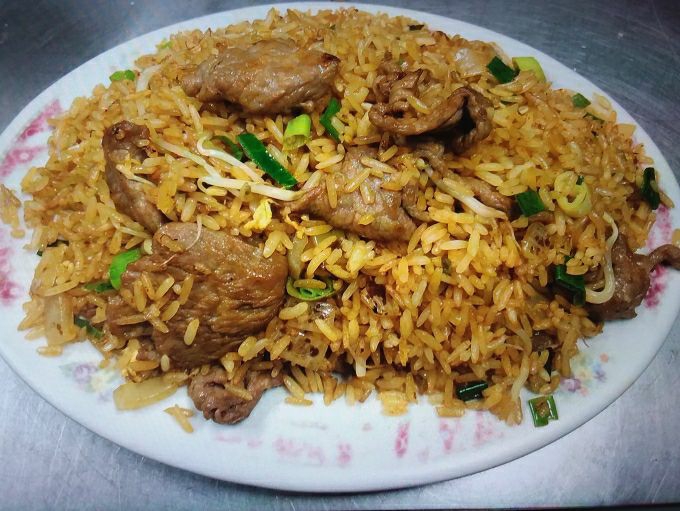Arroz Frito con Lomito