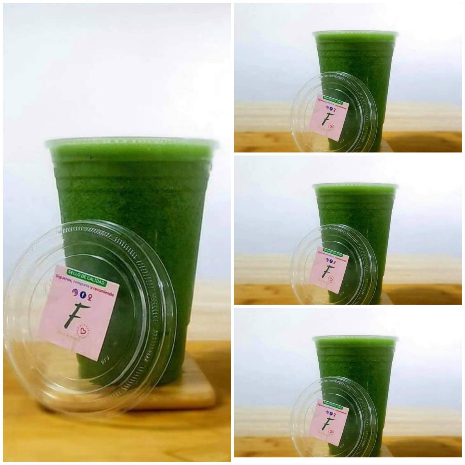 Combo 4 Jugos Verdes