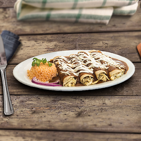 Enchiladas de Mole