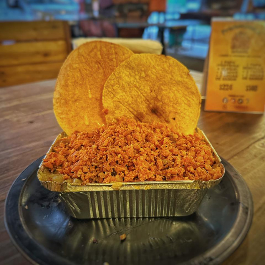 Papa Chorizo de las vigas