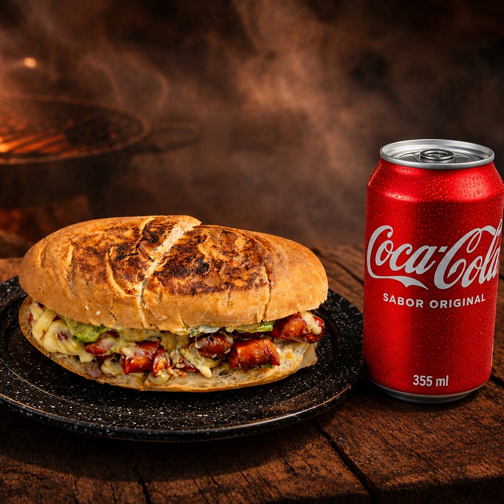 Torta Chistorra + Refresco