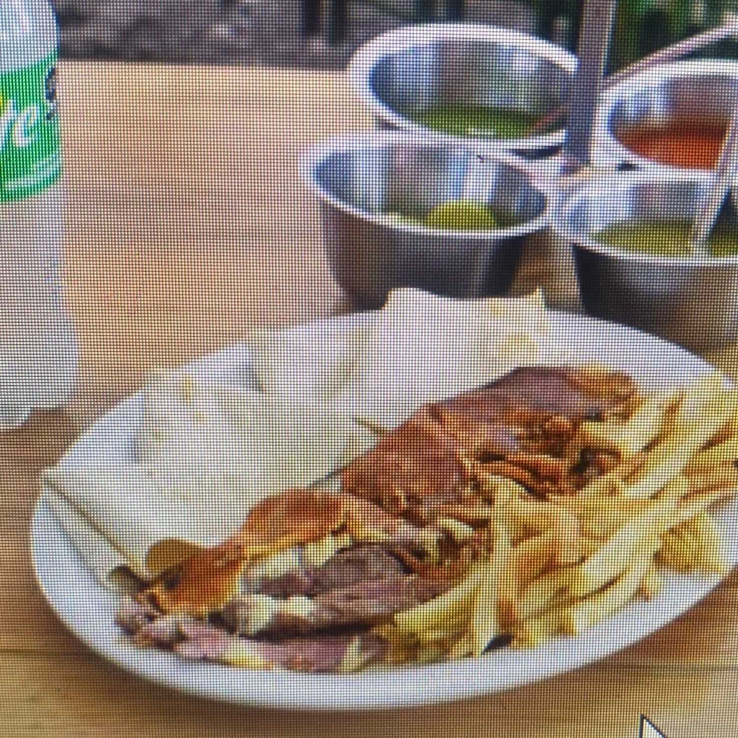 Costra de Sirloin Asado con Chistorra Española