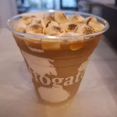 Iced Latte Toasted marshmallow
