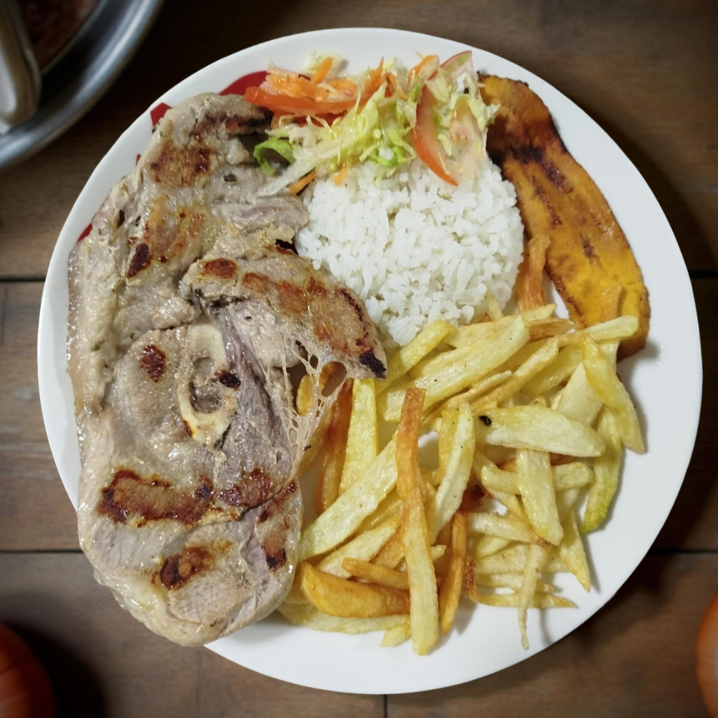 Chuleta de Cerdo Asada