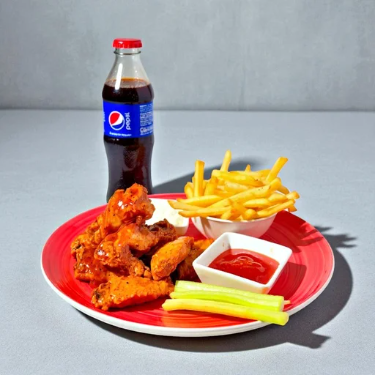 PAQUETE ALITAS + BEBIDA DE LA PEPSI