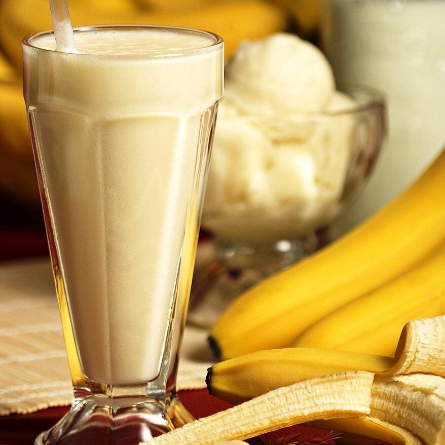 jugo de banano con avena