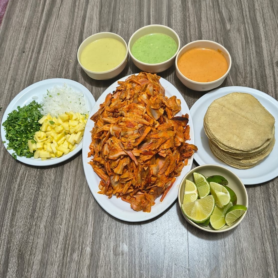 1/2 kilo carne al pastor