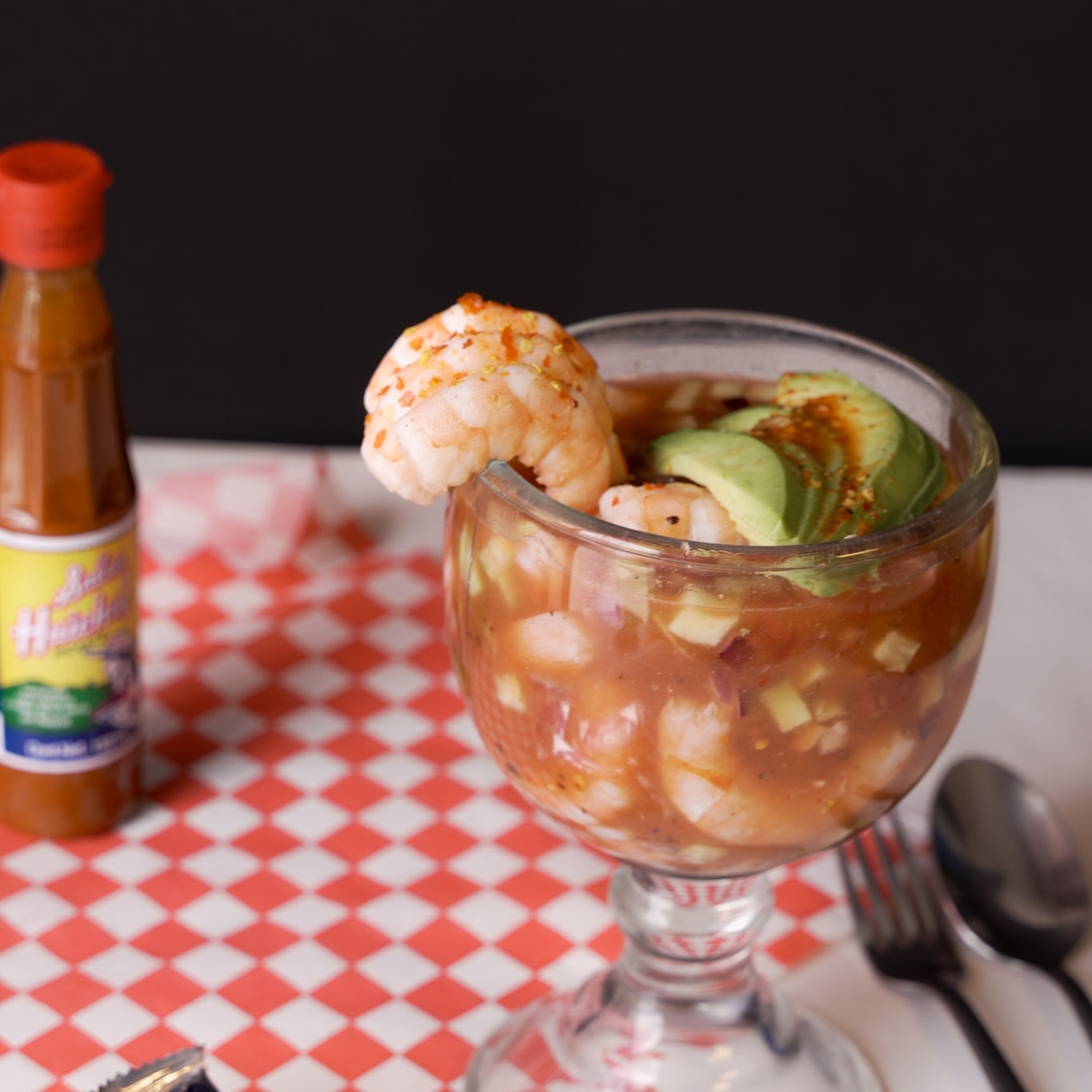 Coctel de Camaron y Pulpo