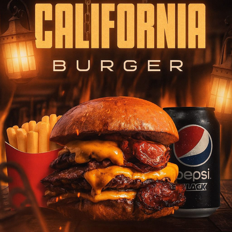 COMBO CALIFORNIA BURGUER