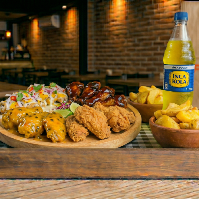 PROMO DIDI 24 ALITAS GASEOSA GRATIS