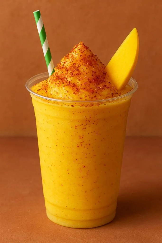 Frappe de mango tajin
