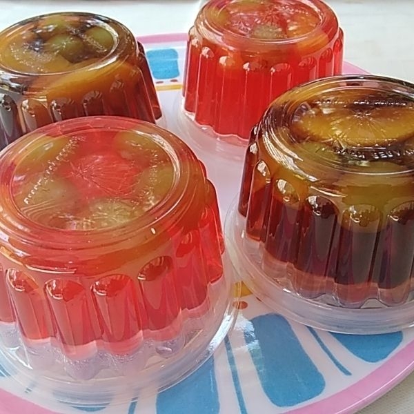 GELATINA DE AGUA CON DURAZNO