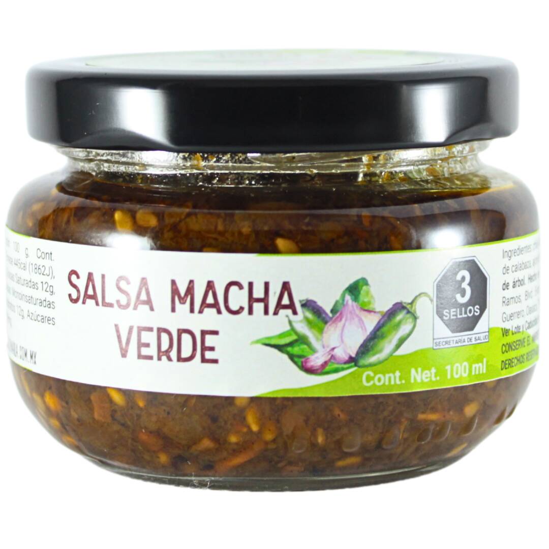 Salsa Macha Verde 100ml