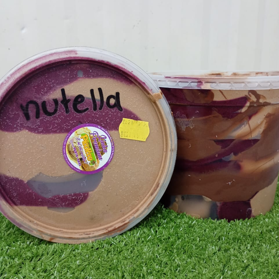 Açai de Banana com Nutella