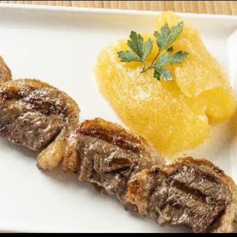 Espeto de churrasco.