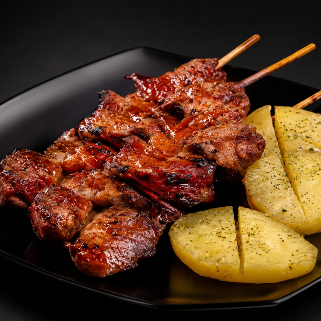 Porción de Anticuchos Especial
