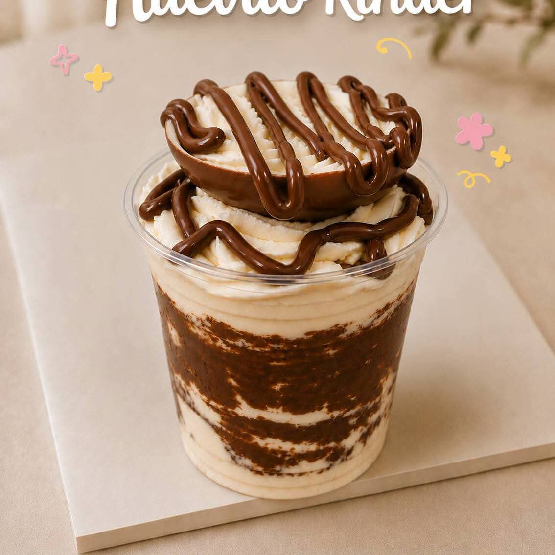 Fresas con Crema Kinder