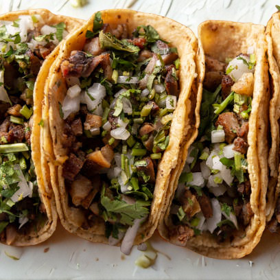 Orden de Tacos de Bistec 5 pza