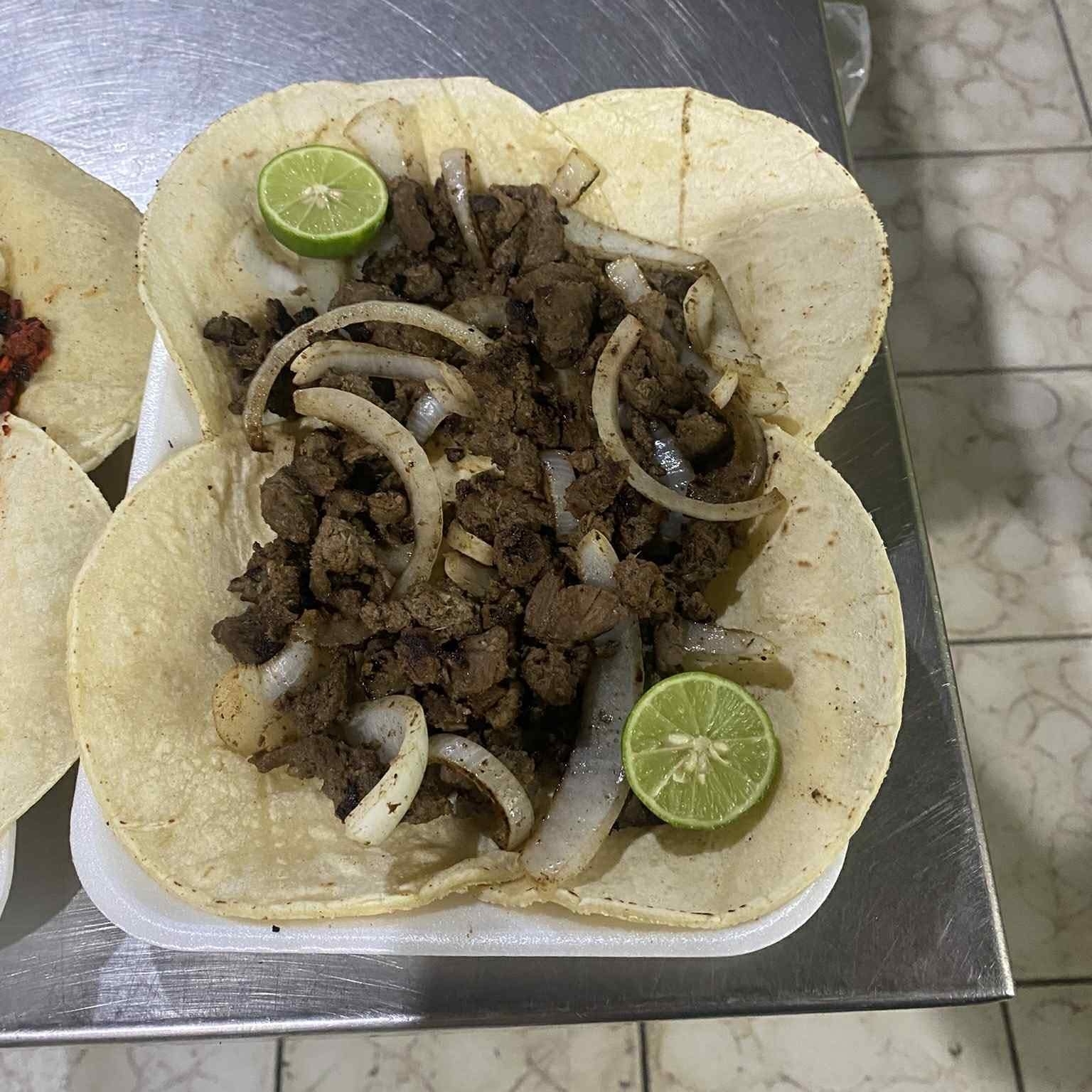 Orden de Tacos 4 pzas