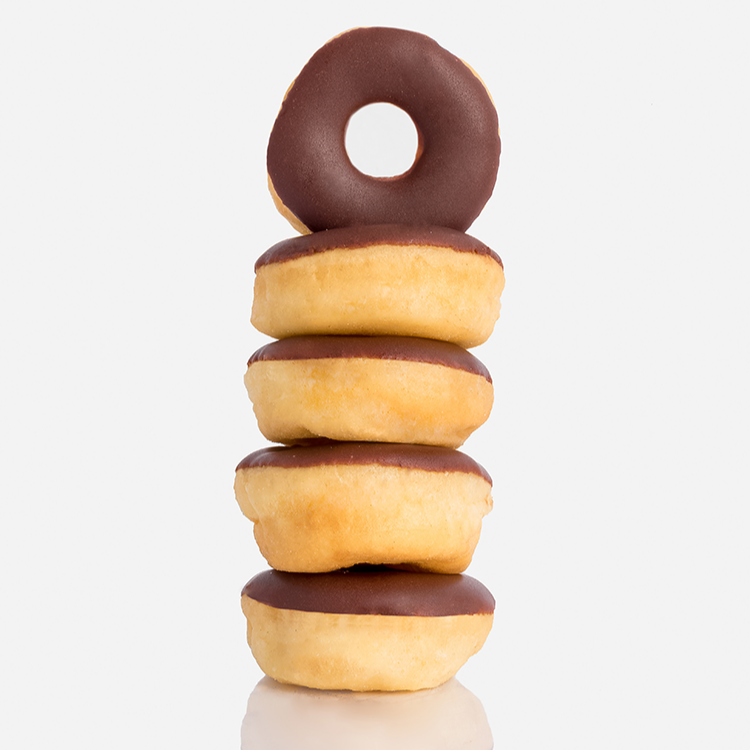 Caja de 6 Mini Donas Clásicas