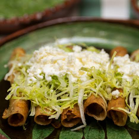 Tacos Dorados de Papa
