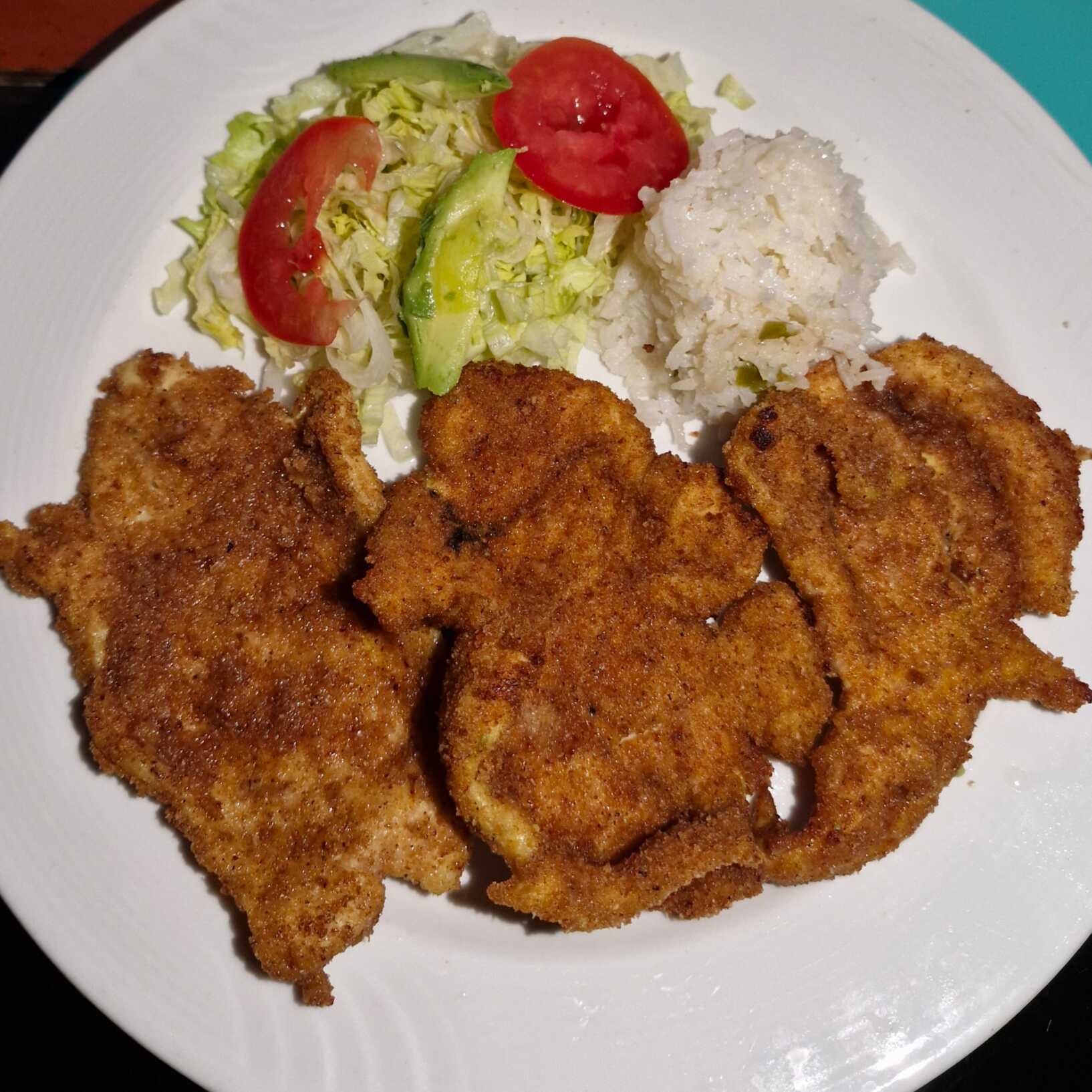 Milanesa de Pollo Empanizada