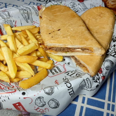 Sándwich Ropa Vieja