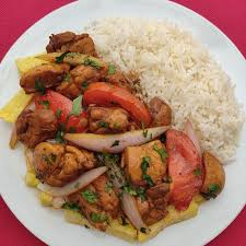 Saltado de Pollo