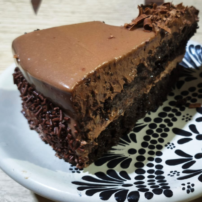 Rebanda de Pastel de Chocolate Turin Tres Leches