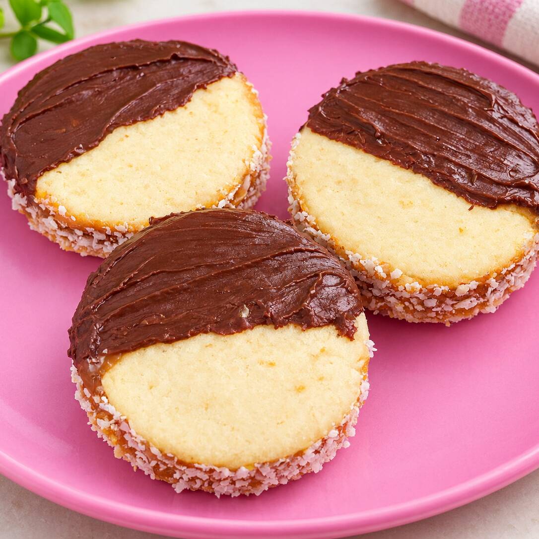 Alfajores Artesanales con Dulce de Leche