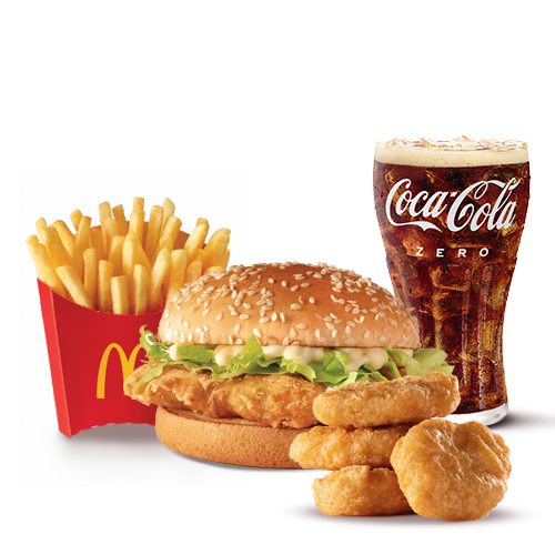 McCombo Mediano McPollo + 4 Chicken McNuggets