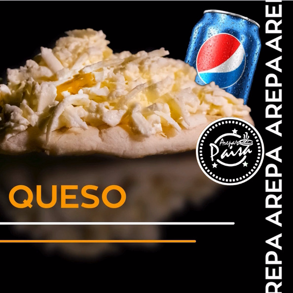 Combo Arepa Con Queso