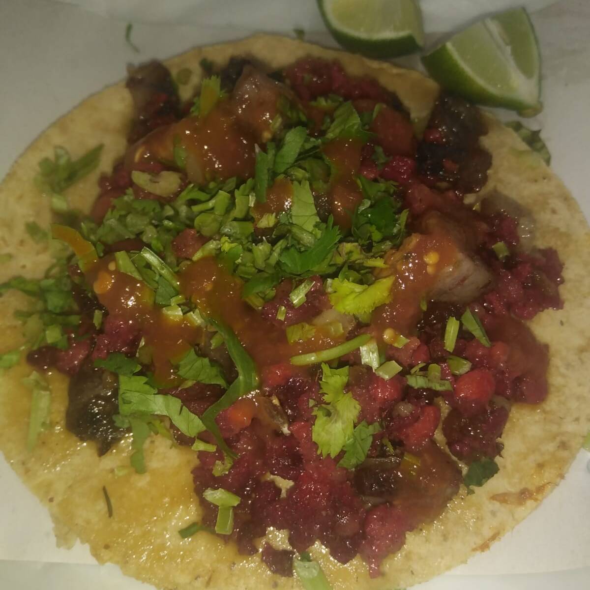 Taco campechano