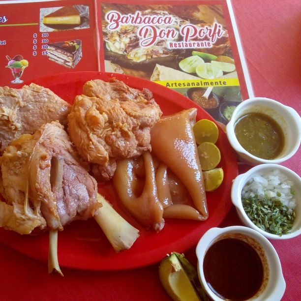 3/4 de carnitas de jabalí