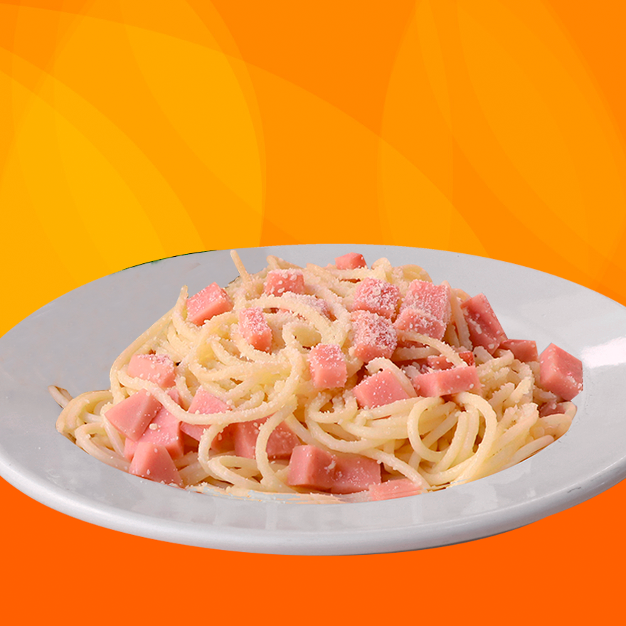 Pasta al Burro con Jamón Media Orden C