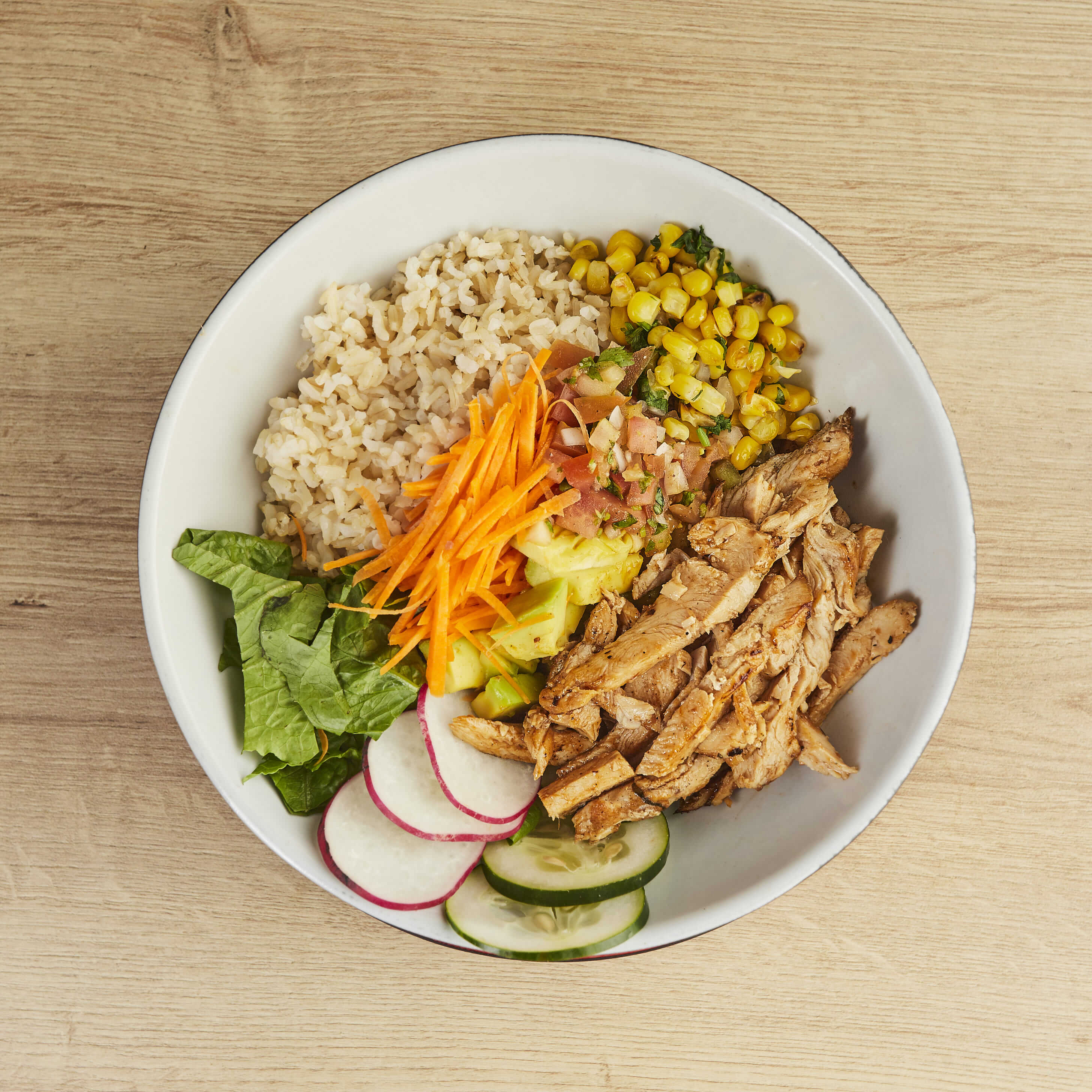 Combo: Bowl grill + Coca Cola sin Azúcar 250ml 30% OFF
