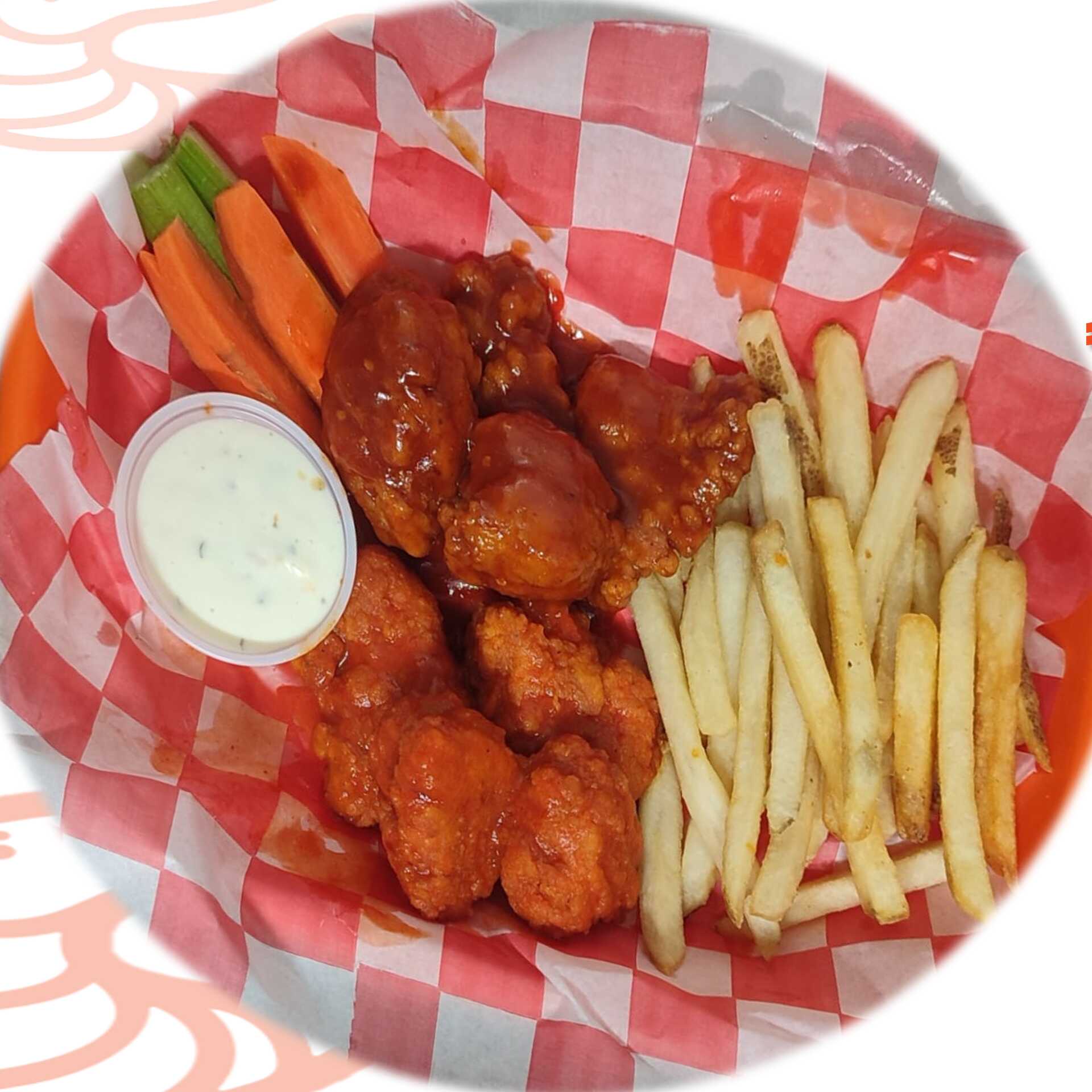 400gr de boneless Mango BBQ Hot