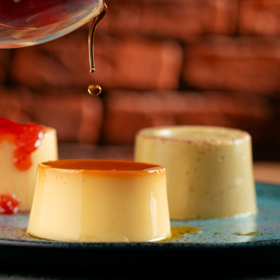 Pudim tradicional de leite condensado. 140g.