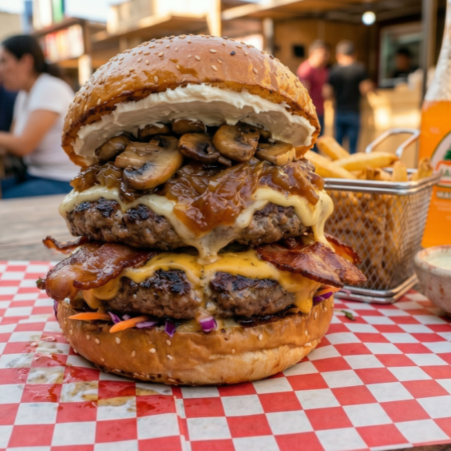Hamburguesa-Ana de La Reguera
