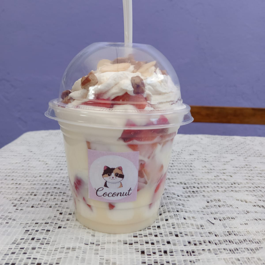 FRESAS CON CREMA